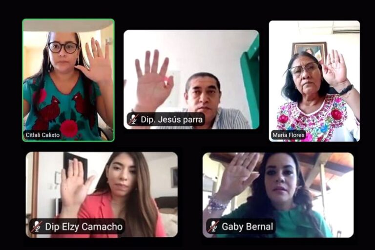 La Comisión de Atención a las Personas con Discapacidad del Congreso del Estado sesionó este miércoles de manera virtual para tratar diversos asuntos enviados por la Mesa Directiva