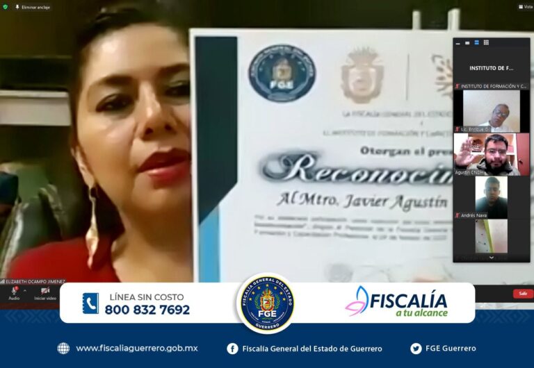 Imparte FGE a personal operativo conferencia de respeto a los derechos humanos