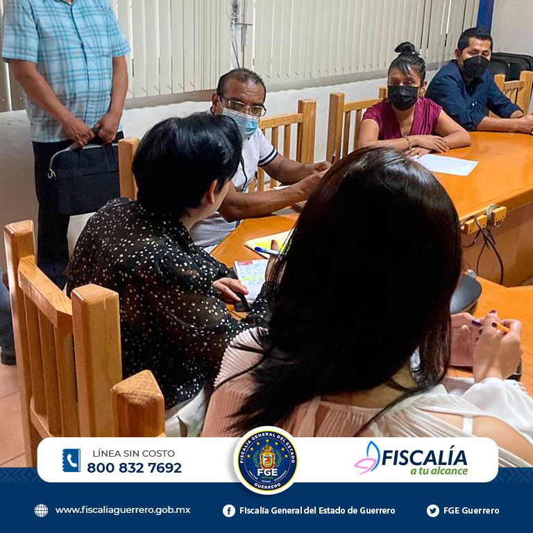 Fiscal General da seguimiento puntual a carpetas de investigación en la Montaña de Guerrero