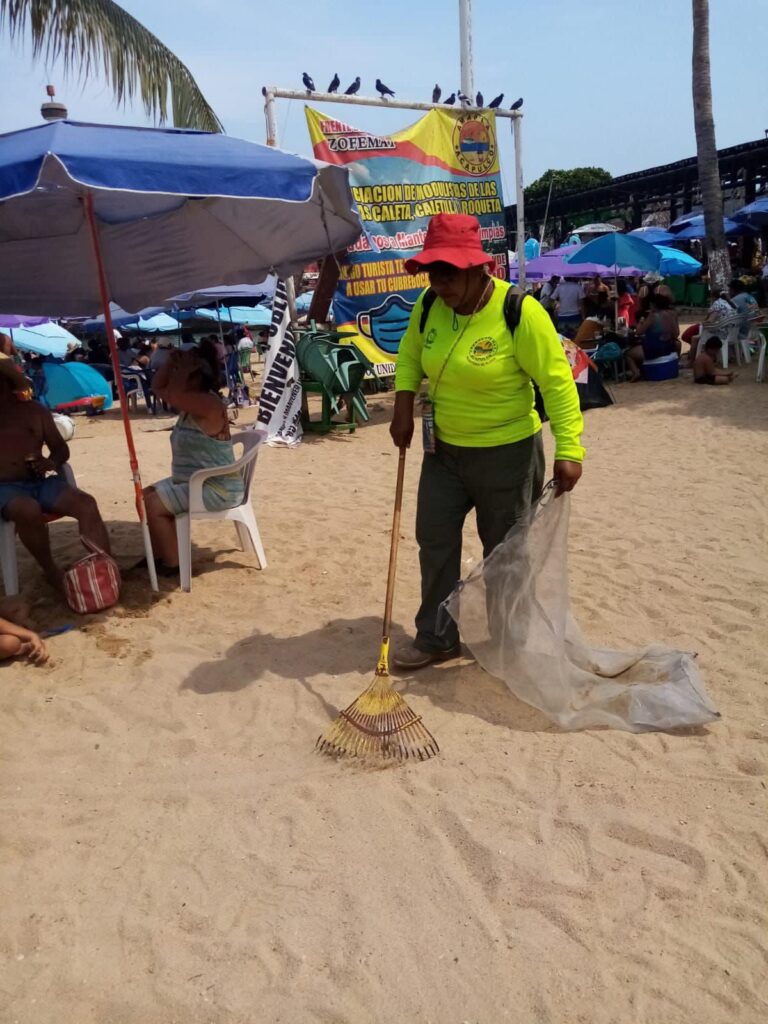 Tener playas limpias es fundamental para recibir a nuestros turistas: Gobernadora Evelyn Salgado