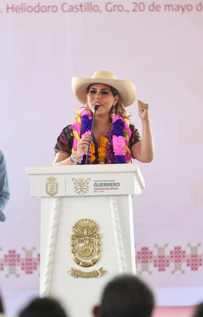 Consolida Evelyn Salgado el desarrollo integral y la transformación de La Sierra de Guerrero