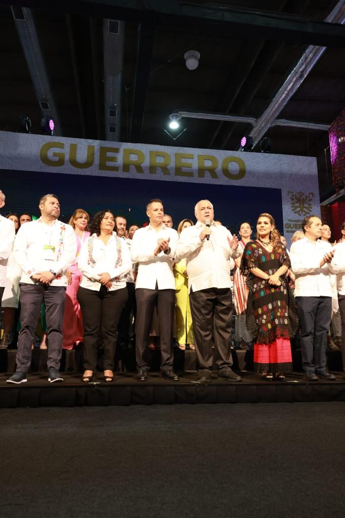 Realizan Evelyn Salgado y Miguel Torruco corte de listón inaugural del Tianguis Turístico 2022