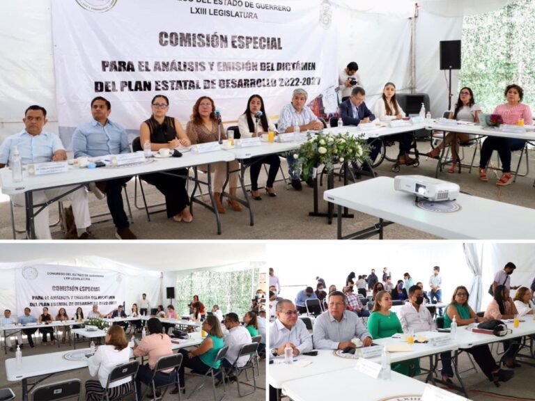 SESIONA COMISIÓN ESPECIAL LEGISLATIVA CON LA SECRETARIA DE PLANEACIÓN Y DESARROLLO REGIONAL, EN TORNO AL PLAN ESTATAL DE DESARROLLO 2022-2027