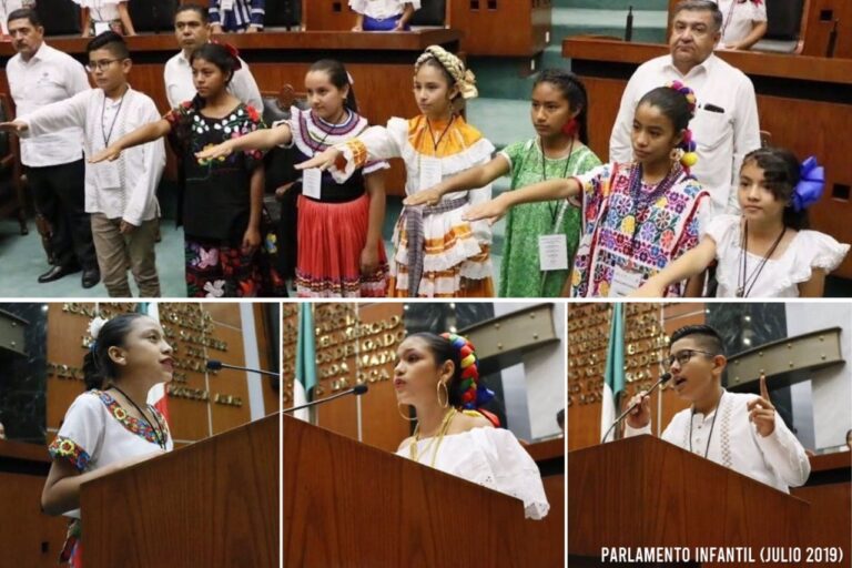 INICIAN ESTE MARTES EN EL CONGRESO DEL ESTADO  LAS ACTIVIDADES DEL XIV PARLAMENTO INFANTIL