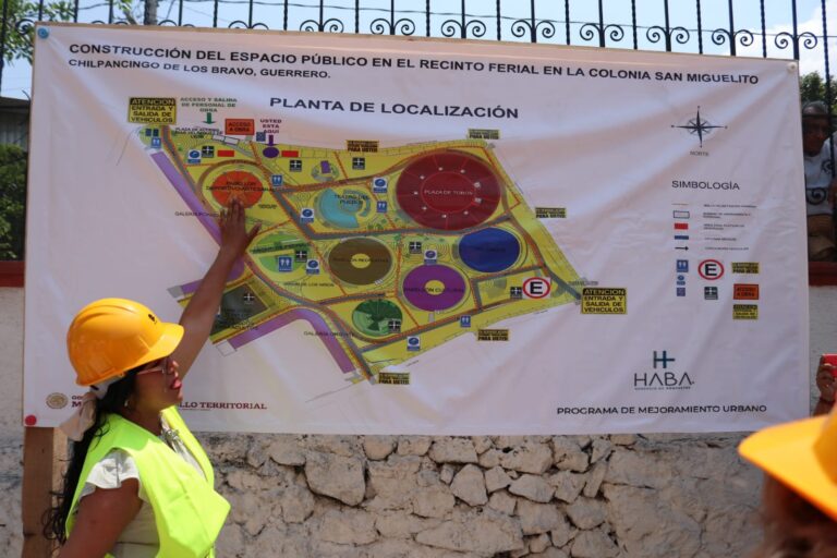 Gobierno de México invierte 370 mdp en remodelación del recinto ferial de Chilpancingo