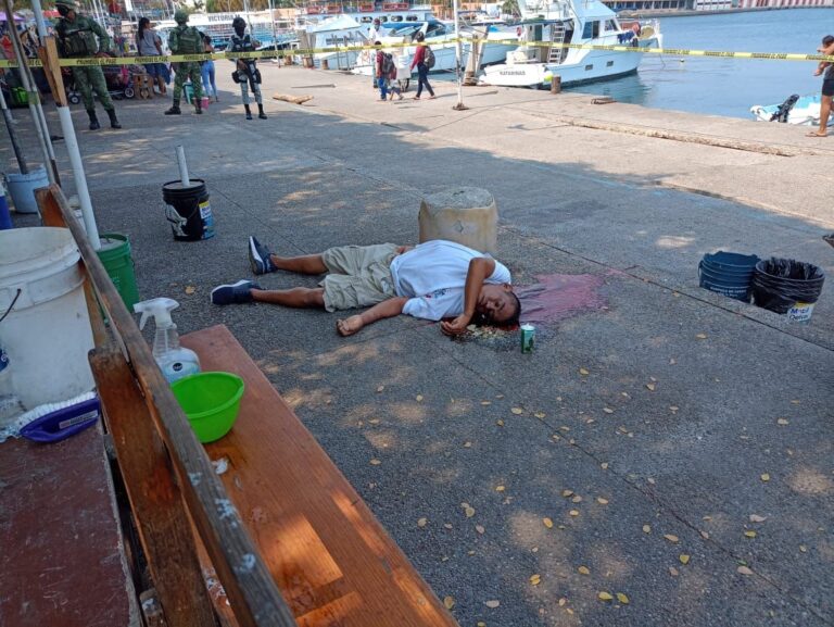 Reportan un masculino muerto por arma de fuego  En el malecón
