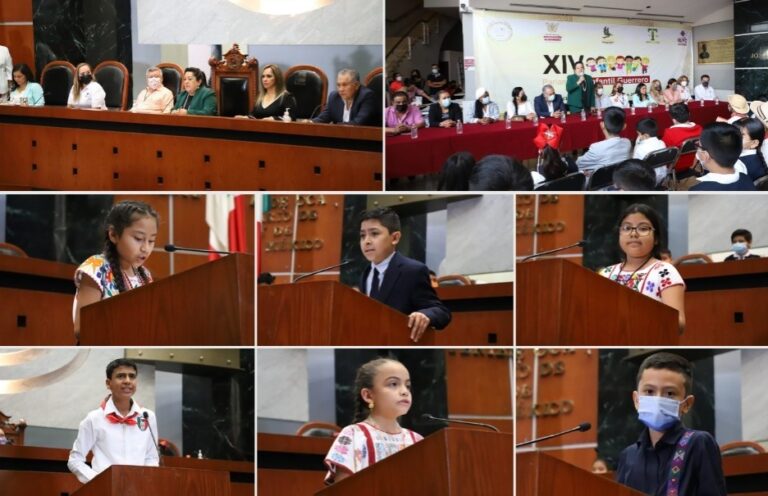 ATENDERÁ EL CONGRESO LAS DEMANDAS Y PROPUESTAS  DE PARTICIPANTES DEL PARLAMENTO INFANTIL 2022