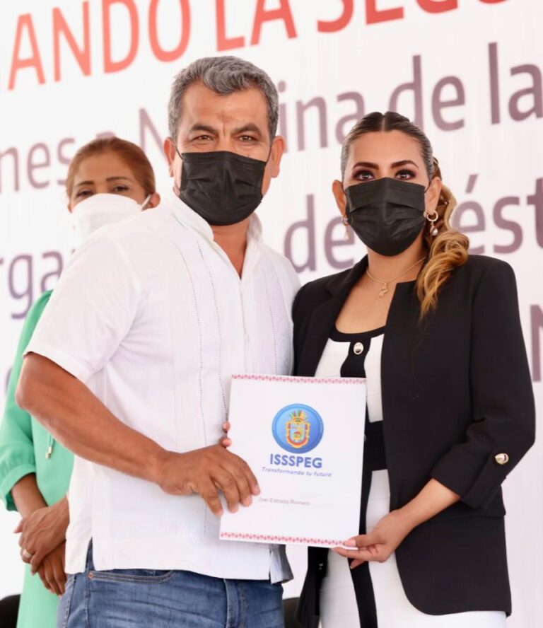 Restituye Evelyn Salgado derechos de seguridad social con trato digno a jubilados y pensionados del ISSSPEG