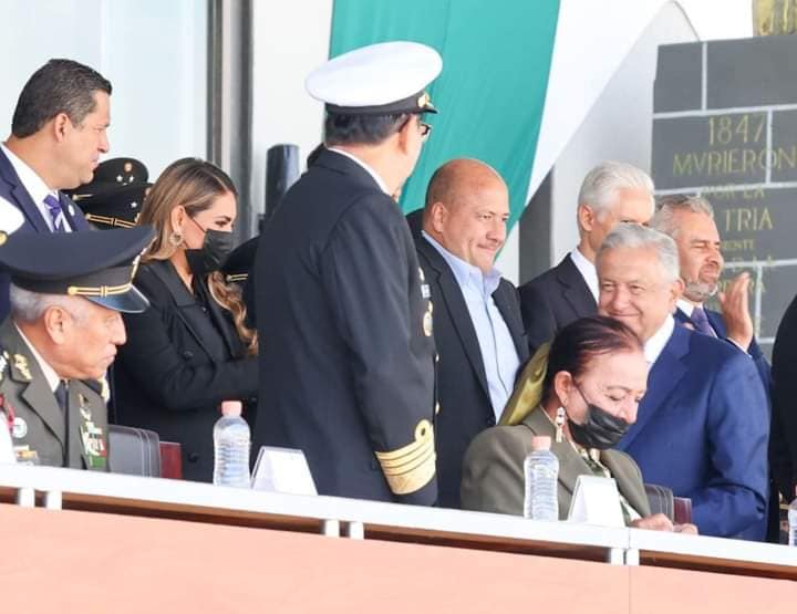 ASISTE GOBERNADORA EVELYN SALGADO A CONMEMORACIÓN DEL TERCER ANIVERSARIO DE LA GUARDIA NACIONAL EN MÉXICO