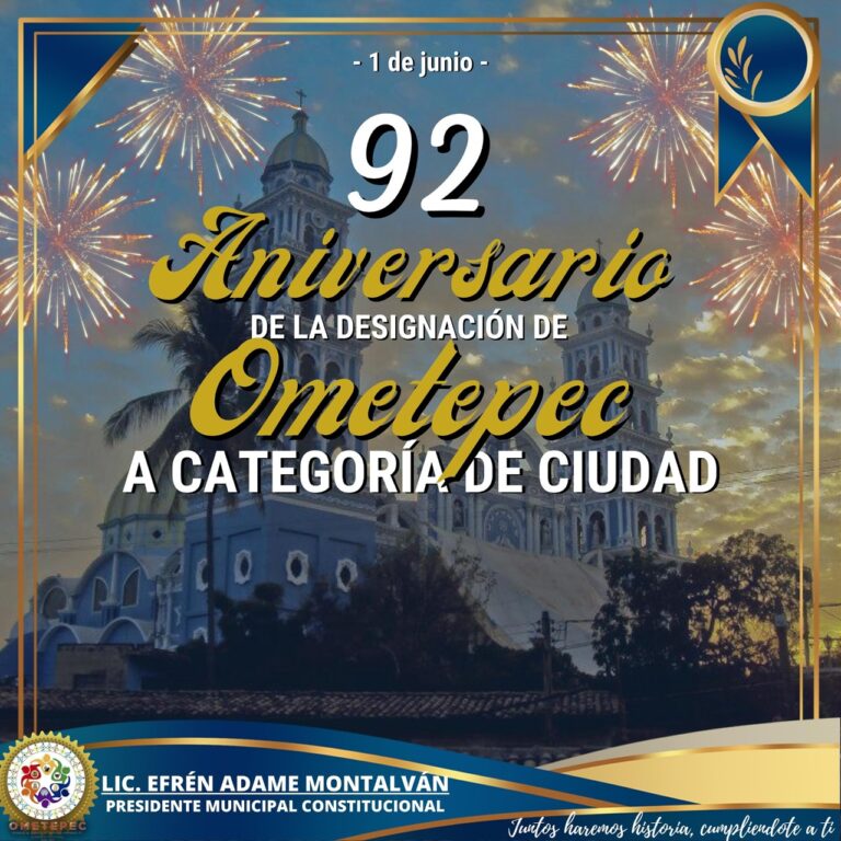 Efrén Adame Montalván, Celebra 92 años como  ciudad la cabecera municipal de Ometepec, con carreras deportivas, artísticas, gastronómica, exhibición Pictográfica, le dio nombramiento a miss Turismo, a Maricarmen Añorvé.
