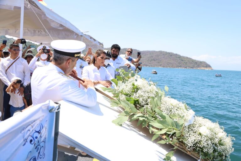 Reconoce Evelyn Salgado la labor y compromiso de las mujeres y hombres de mar
