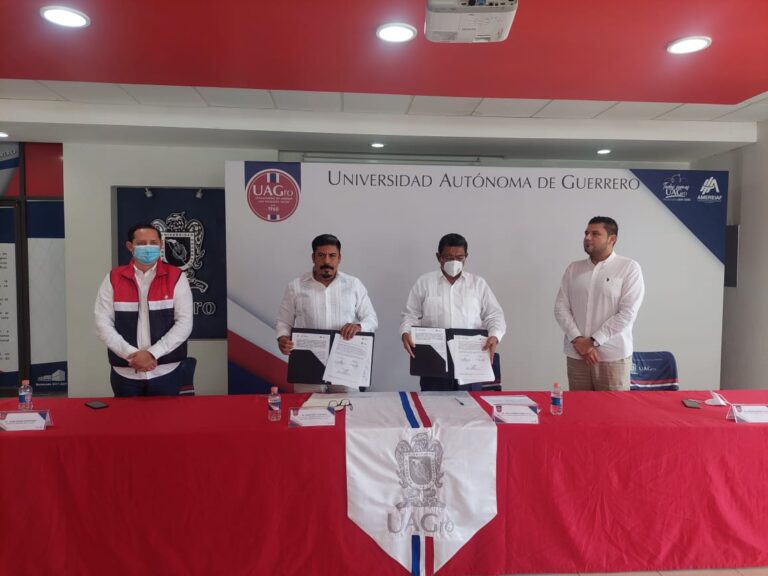 Unen esfuerzos Sagadegro y la UAGro en favor de la educación