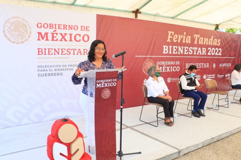 Acude Abelina López a inauguración de Tandas Bienestar 2022