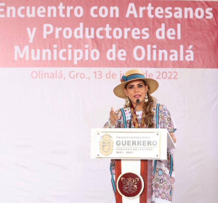 Anuncia Evelyn Salgado obras de infraestructura educativa, carretera y de Desarrollo y Bienestar Social para Olinalá
