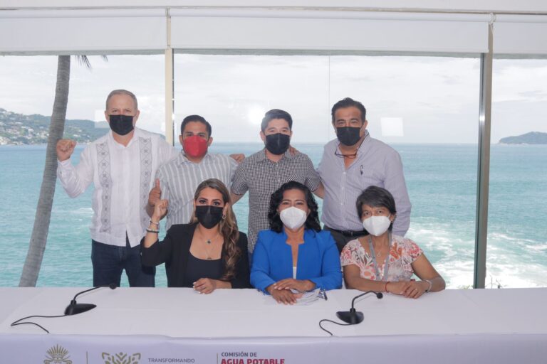 Anuncian Evelyn Salgado y Abelina López inversión histórica para infraestructura sanitaria y saneamiento en Acapulco