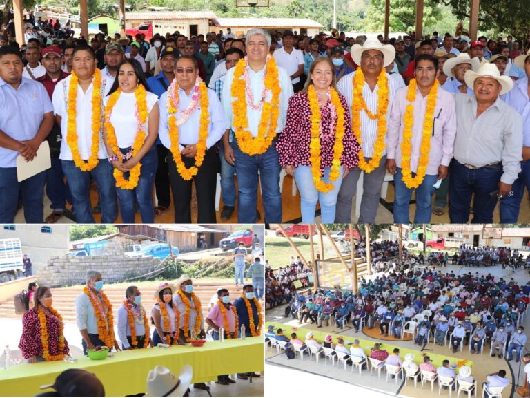 VAN DIPUTADOS A CAXITEPEC PARA ESCUCHAR A POBLADORES QUE QUIEREN SER NUEVO MUNICIPIO