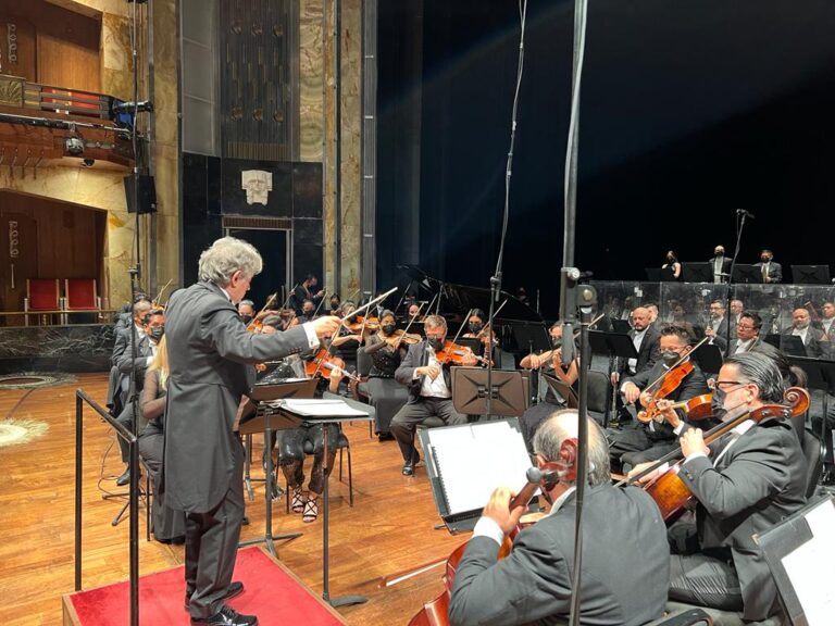 Cierra presentación la Filarmónica de Acapulco en el Palacio de Bellas Artes