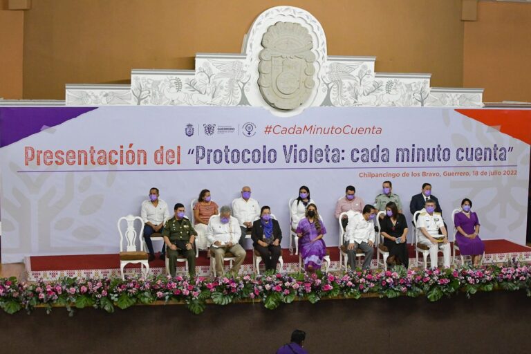 Ayuntamiento de Chilpancingo se suma al «Protocolo Violeta, cada minuto cuenta»