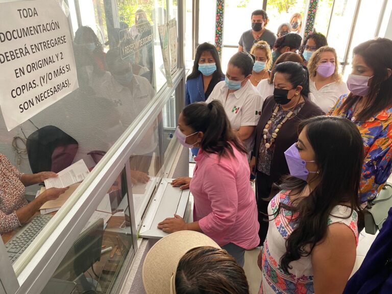 POR VIOLACIÓN A LOS DERECHO HUMANOS DE LAS MUJERES PRESENTAN QUEJA ANTE LA CDHEG DIPUTADAS, DIRIGENTES Y LIDERESAS DEL PRI