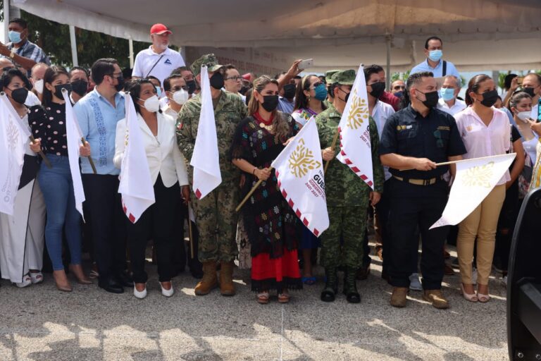 Evelyn Salgado da banderazo de arranque del Operativo de la Temporada Vacacional de Verano 2022