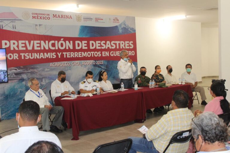 Gobierno del estado promueve acciones preventivas en caso de Sismo