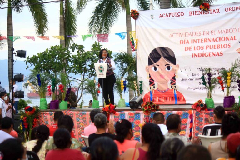 «Ustedes son la grandeza de México y Acapulco»: Abelina López