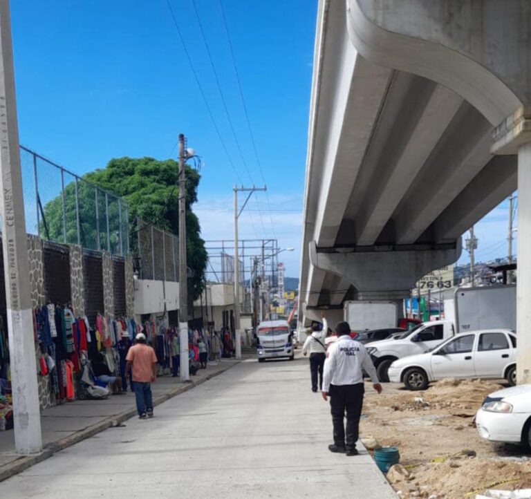 Se abre a la circulación carriles laterales del paso elevado Constituyentes