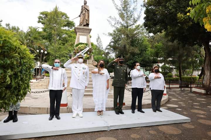 Gobierno de Guerrero rinde Homenaje al Consumador de la Independencia Vicente Guerrero Saldaña, en su CCXL Aniversario