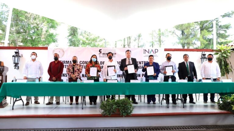 FIRMA EL CONGRESO OTRO IMPORTANTE CONVENIO DE COLABORACIÓN CON EL INSTITUTO NACIONAL DE ADMINISTRACIÓN PÚBLICA