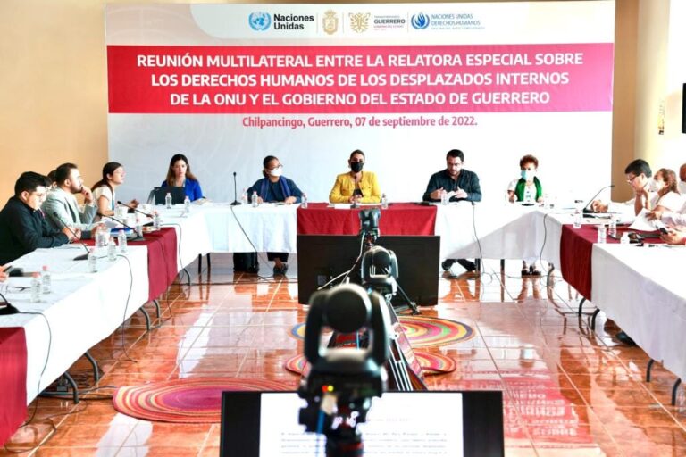 ATIENDE GUERRERO A FAMILIAS DE DESPLAZADOS CON ACCIONES INTEGRALES Y DE SEGURIDAD PERMANENTE: EVELYN SALGADO