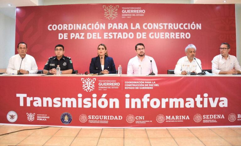 IMPLEMENTA ACCIONES DE SEGURIDAD Y ATENCIÓN LA GOBERNADORA EVELYN SALGADO TRAS EL SISMO DE 7.7 GRADOS QUE SE PERCIBIÓ EN GUERRERO