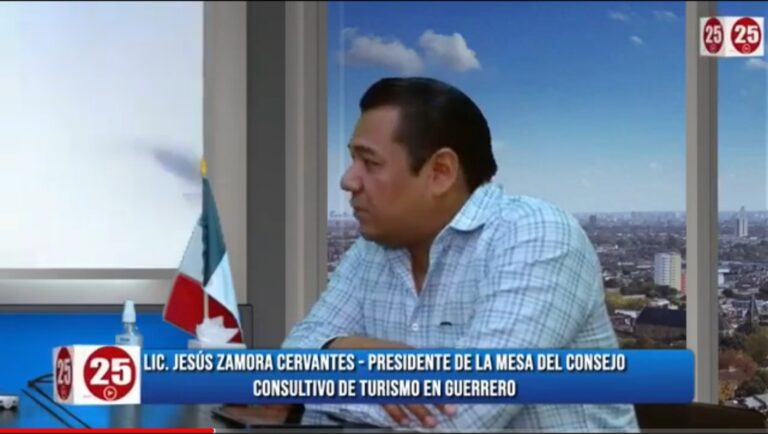 Entrevista con el  Lic. Jesús Zamora Cervantes – Presidente de la Mesa del Consejo Consultivo de Turismo en Guerrero