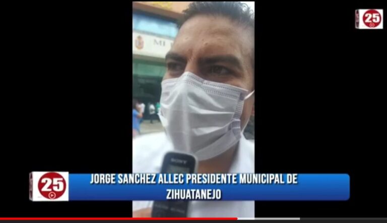 Entrevista con Jorge Sánchez Allec , Presidente Municipal de Zihuatanejo