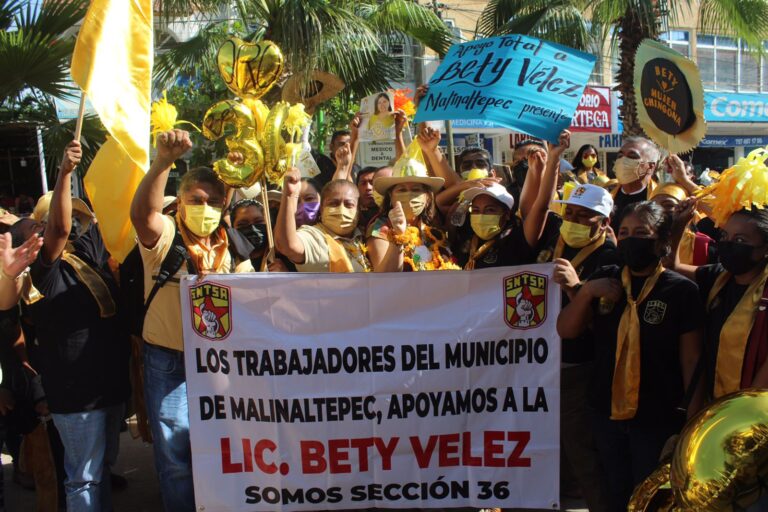 La Secretaría de Salud se pintará de oro en respaldo a su proyecto sindical, asegura Beatriz Vélez