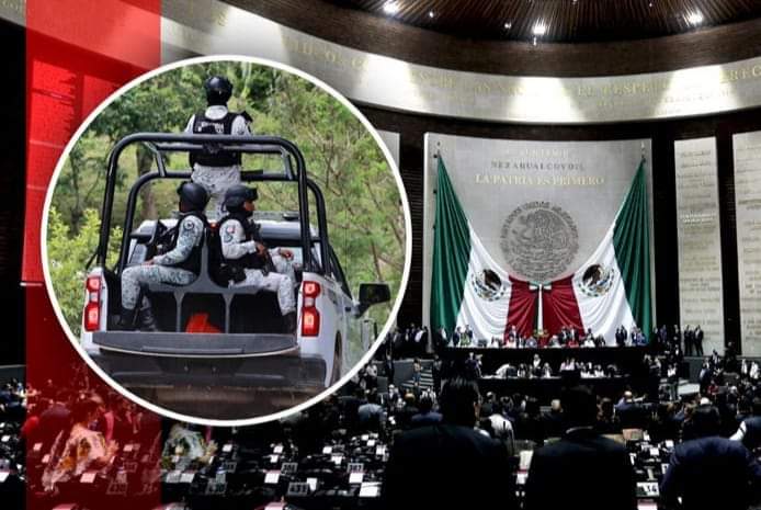 Diputados aprueban en lo general reforma a la Guardia Nacional