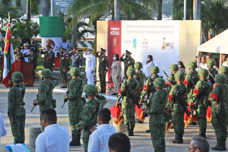 Conmemoran autoridades aniversario de la Gesta Heroica de los Niños Héroes de  Chapultepec