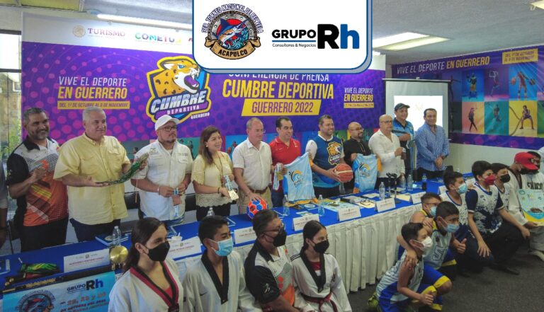 Asistió el comité del 3er. Torneo Nacional de Pez Vela Acapulco a la rueda de prensa de la Cumbre Deportiva Guerrero 2022