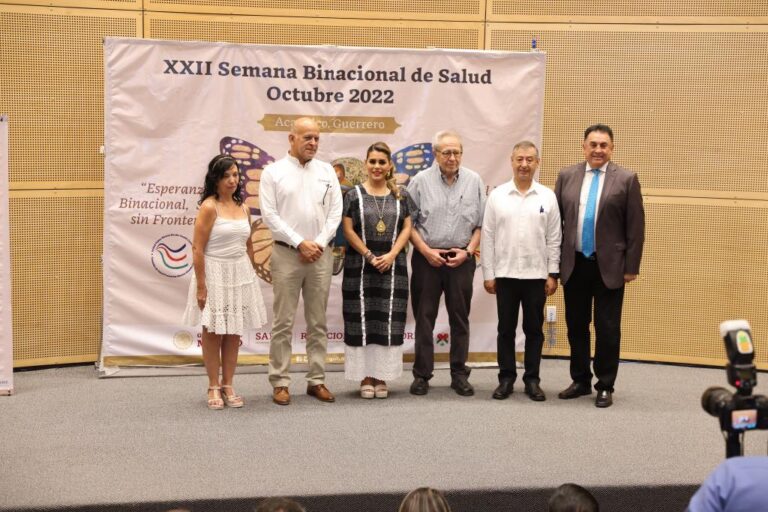INAUGURAN EVELYN SALGADO Y JORGE ALCOCER LA 22 SEMANA BINACIONAL DE SALUD