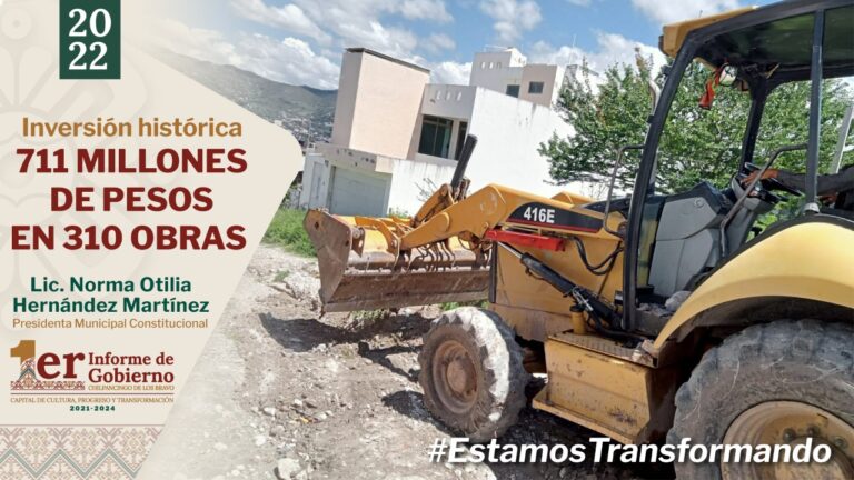 Histórica inversión de 711 mdp en 310 obras para Chilpancingo durante primer año de presidenta Norma Otilia Hernández