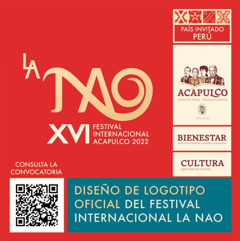 Emite Gobierno municipal convocatoria para diseñar logotipo del Festival Internacional La Nao Acapulco