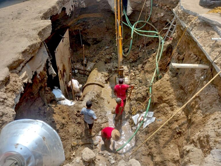 Capama ha reparado tres de las cinco fugas detectadas en línea de El Cayaco