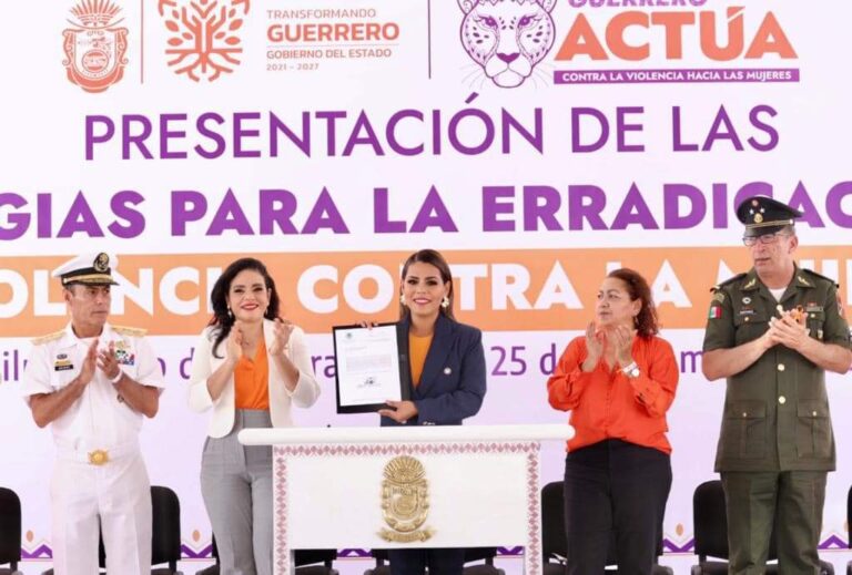 Implementa Evelyn Salgado más acciones contra la violencia hacia las mujeres en Guerrero