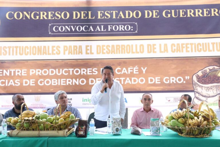 ORGANIZA CONGRESO DEL ESTADO FORO CON CAFETALEROS EN ATOYAC