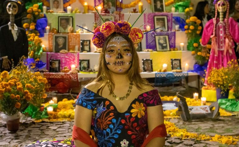 Clausura del festival de las catrinas 2022 en Taxco de Alarcón