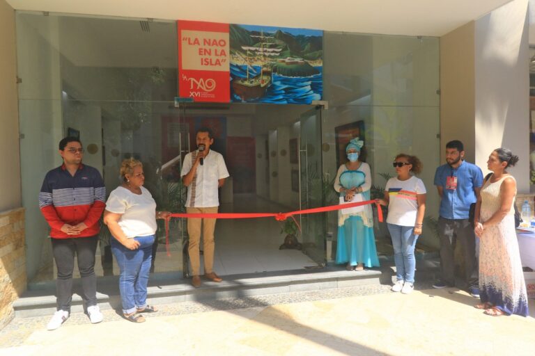 Realiza Gobierno Municipal exposición colectiva “La Nao en La Isla”