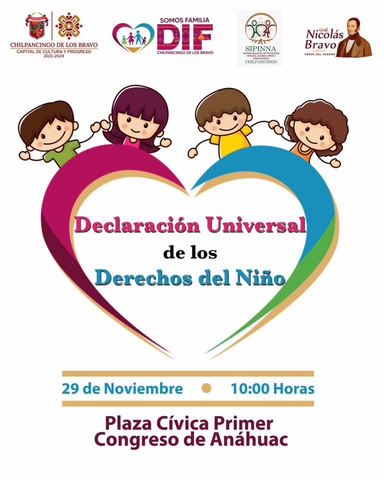 DIF Chilpancingo realizará actividades para promover los derechos de niñas y niños