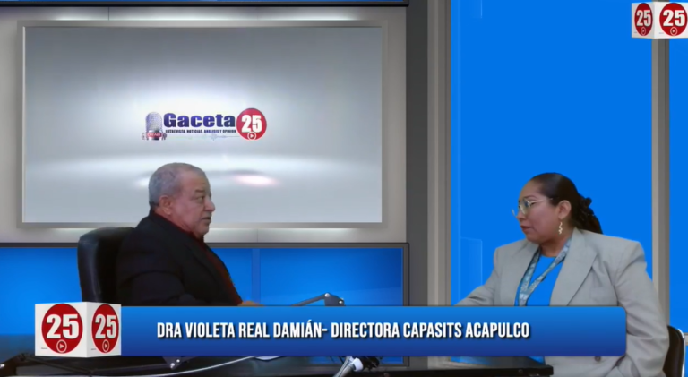 Este servicio es totalmente gratuito a toda la población: Dra. Violeta Real Damián, Directora de Capasits Acapulco.