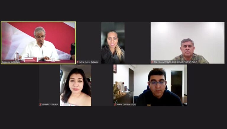 ENCABEZA EVELYN SALGADO SESIÓN DEL CONSEJO ESTATAL DE PROTECCIÓN CIVIL POR FIN DE TEMPORADA DE LLUVIAS Y CICLONES TROPICALES 2022