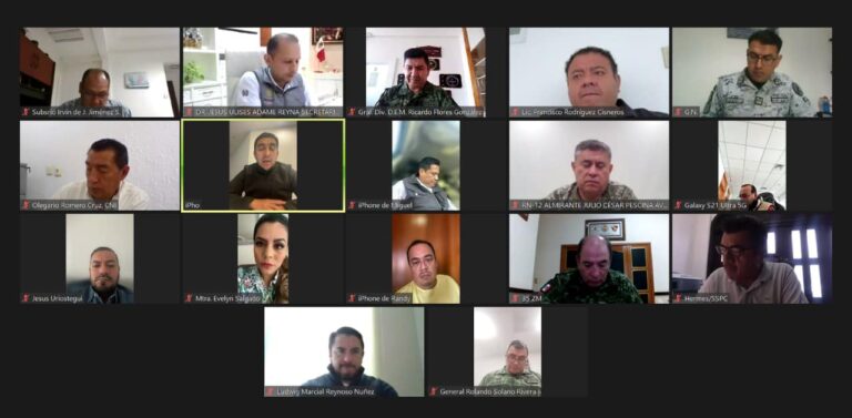 RECONOCE GOBERNADORA EVELYN SALGADO TRABAJO Y COMPROMISO DE LA MESA DE COORDINACIÓN POR MEJORAR LA SEGURIDAD DE LOS GUERRERENSES DURANTE EL 2022