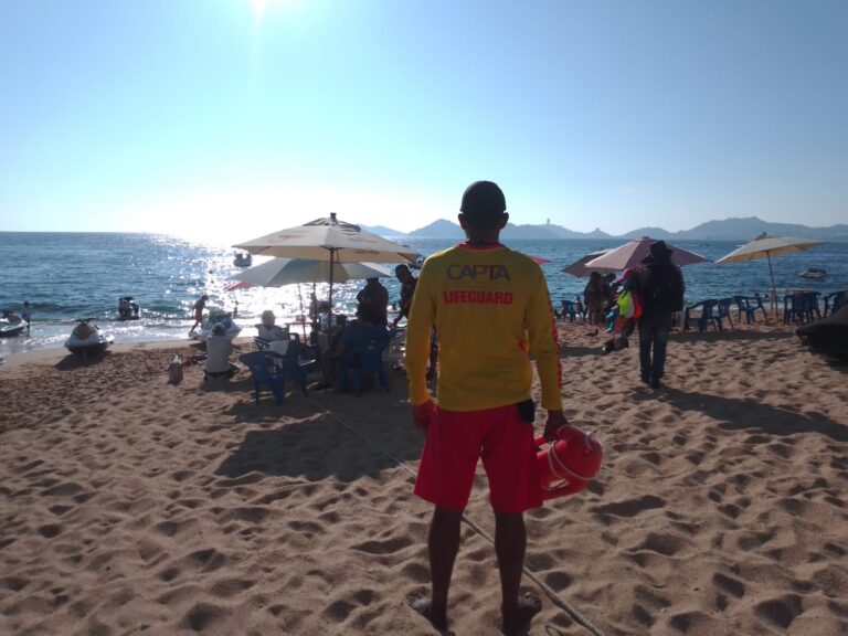 Se han reforzado los operativos de seguridad en la franja de playa: Oscar Alejandro Inzunza, director de CAPTA